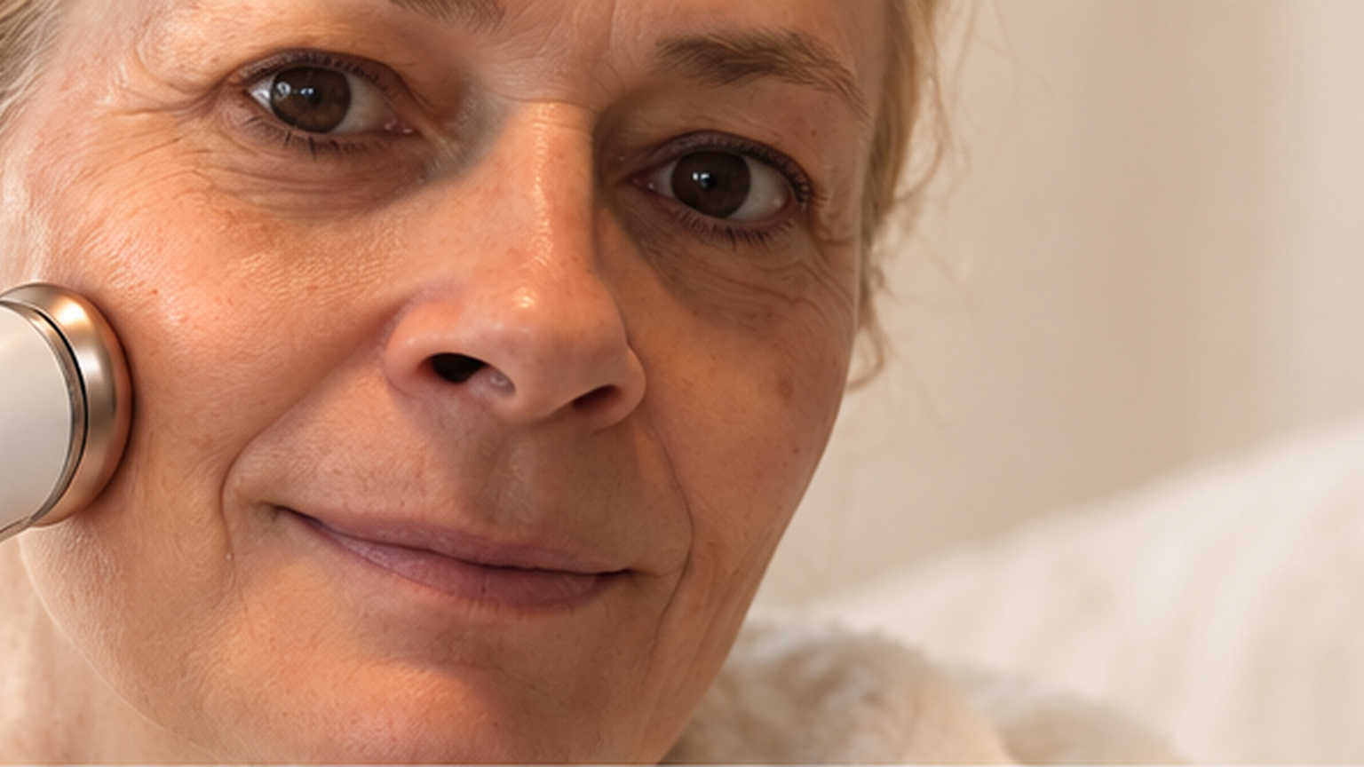 Lenka Šlesingr používá jemnou přístrojovou péči na tvář